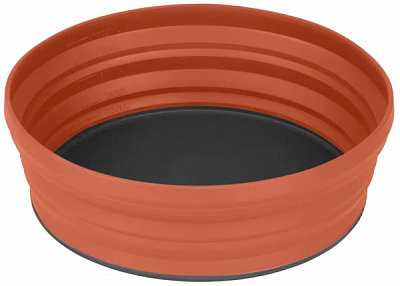 Миска складная Sea To Summit ø15 мм 55 мм 1,15 л X-Bowl XL Rust (STS AXLBOWLRU)