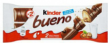 Шоколадный батончик Kinder Bueno Т2х30 43 г