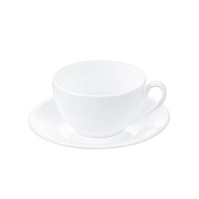 Чашка чайна з блюдцем 400 мл WL-993191 / AB Wilmax