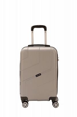 Чемодан 42 л серый MCS V358 на 4 колесах S 20