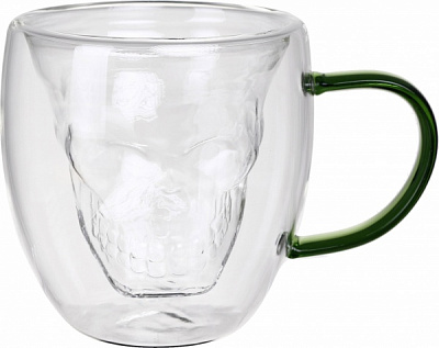 Чашка с двойной стенкой Череп 180 мл 202-28 S&T