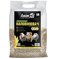 Наповнювач для гризунів AnimAll кукурудзяний 1 кг