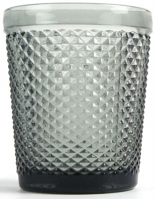 Стакан низкий Corn new серый 250 мл Fiora