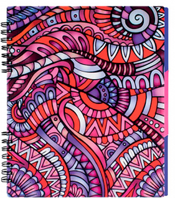 Блокнот ANTIQUE В5 O20356-20 принт в асортименті Optima