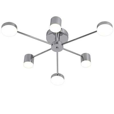 Люстра светодиодная Victoria Lighting 60 Вт хром Otis/PL6 chrome 