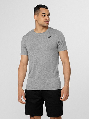 Футболка 4F FUNCTIONAL T-SHIRT TSMF352 H4Z22-TSMF352-27M р.2XL серый меланж