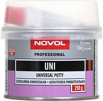 Шпаклівка універсальна UNI 0,25кг NOVOL 1100 0,25кг
