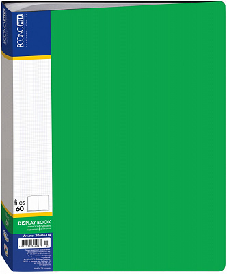 Папка с файлами А4 60 шт. E30606-04 Economix