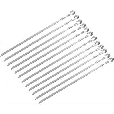 Набір шампурів Стандарт 50 см 12 шт.