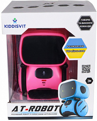 Інтерактивний робот AT-Robot рожевий AT001-04-UKR
