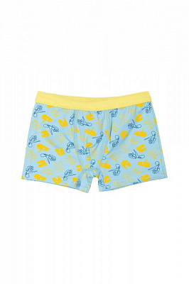 Трусики-боксери для хлопчиків KOSTA р.134–140 блакитний із жовтим 2264-4
