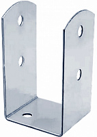 Опора колони U-подібна 46х71х120 т.2,5мм Профсталь