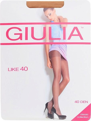 Колготки Giulia Like р. 2 40 den Beige 1 пар 