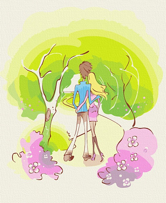 Картина за номерами Почуття. Прогулянка 10256-AC 30х38 см ArtCraft