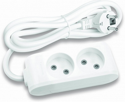 Подовжувач Panasonic X-tendia без заземлення 2 гн. сірий 3 м 480800084