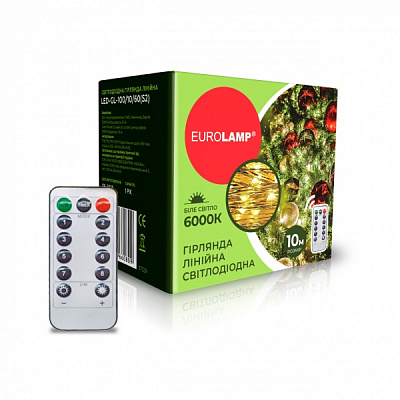 Гирлянда Eurolamp GL-100/10/60(S2) светодиодная (LED) 100 ламп 10 м 