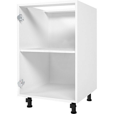 Тумба нижняя распашная 500x820x522 мм белый