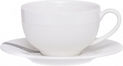 Чашка с блюдцем Diamond 230 мл Fiora