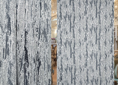 Тюль TC 3DX660-10 200х280 см темно-сіра ТД Текстиль