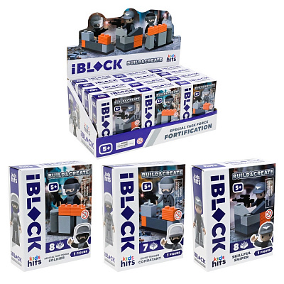 Игрушка-конструктор Shantou Kids hits IBLOCK JUNIOR в ассортименте KH42/002/1/2/6