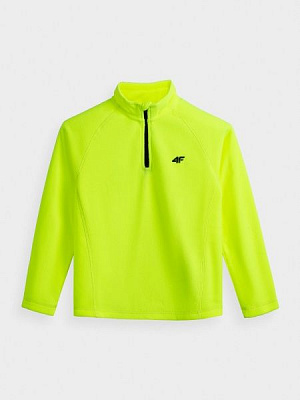 Футболка з довгим рукавом 4F J4Z20-JBIMP200-72S р. 122/128 лимонний