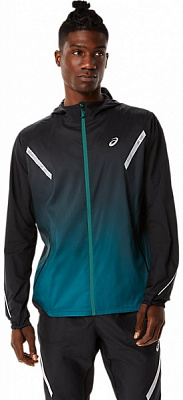 Ветровка Asics LITE-SHOW JACKET 2011C111-001 р.S зеленый