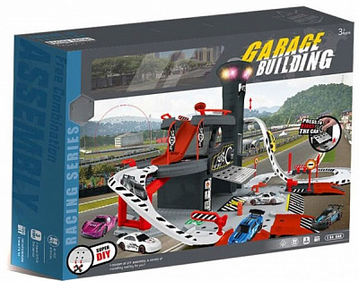 Игровой набор Shantou Гараж 3 машинки 53х65.5х34 см HJP1133724