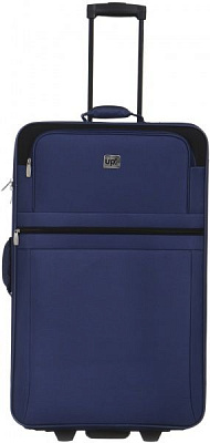 Чемодан UP! (Underprice) 1020NC 74 л синий 71х45х23 см 
