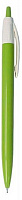 Ручка шариковая Flair синяя Ezee click зеленый корпус 