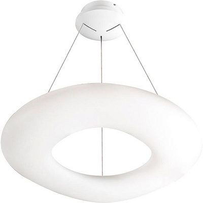 Люстра світлодіодна Светкомплект Cloud PLN-72W+24W OP RC 96 Вт білий матовий