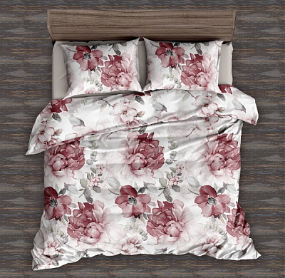 Набор наволочек Linac 2 шт. 50x70 см белый с принтом La Nuit 