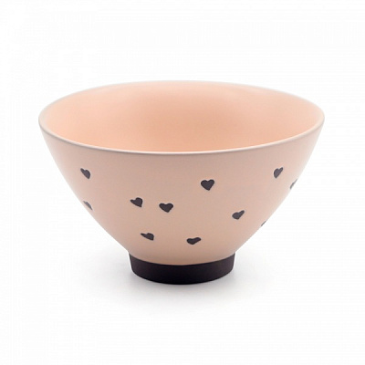 Тарелка глубокая Розовая мечта 13.5 см MVM