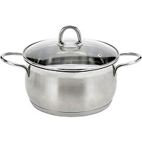 Каструля з кришкою Platin 20 см 3 л Kohen