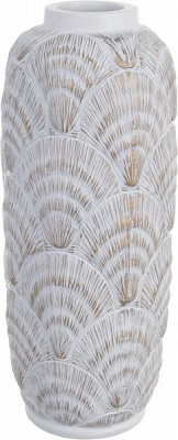 Ваза Лайт 18.5х18.5х44 см біла