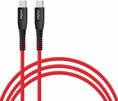 Кабель Intaleo USB Type-C- to USB Type-C (31278510) 1,2 м червоний