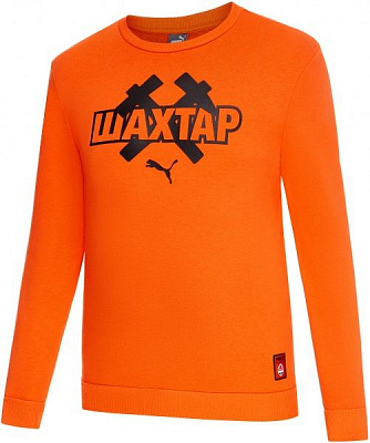 Джемпер Puma SD FtblCore Crew Sweat FC 76487401 р. S черный