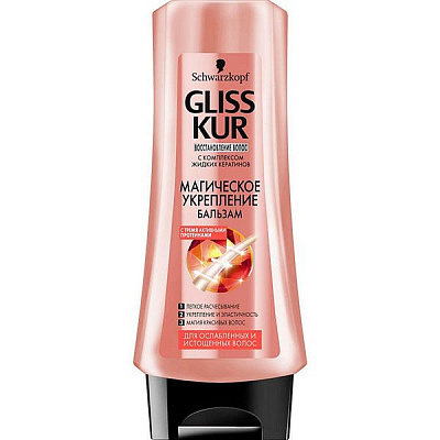 Бальзам Gliss Kur Magic Strength для ослабленого та виснаженого волосся 200 мл