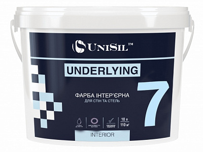 Фарба інтер'єрна латексна 7 База А шовковистий мат 14кг