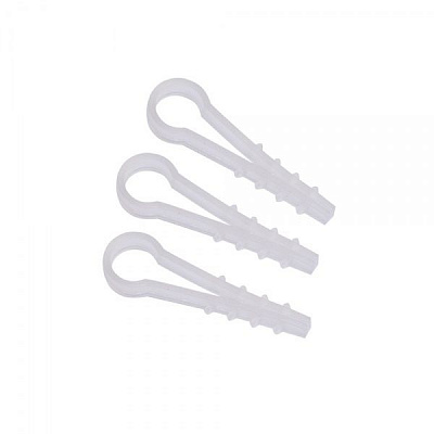 Дюбель-елка круглый Expert 10 мм 100 шт. прозрачный 