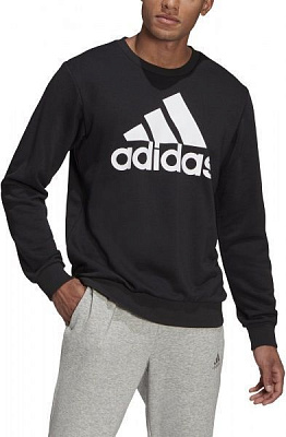 Свитшот Adidas M BL FT SWT GK9076 р. XL черный