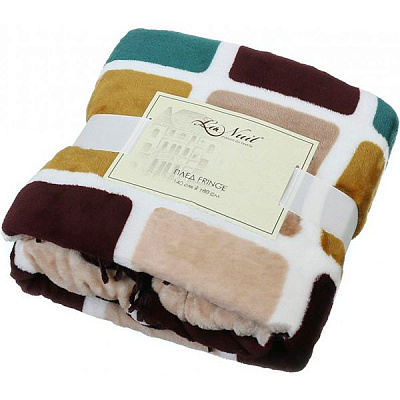 Плед La Nuit Fringe Box World 140x180 см