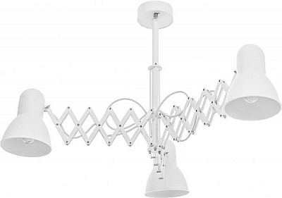 Люстра Nowodvorski 3x60 Вт E27 білий Harmony