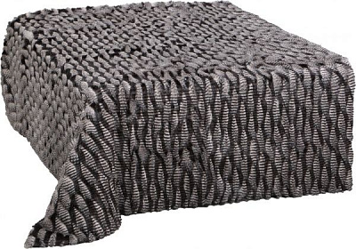 Покрывало Jacquard Fur 150x200 см La Nuit серый 