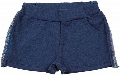 Шорти для дівчаток Фламінго р.128 синій 764-429