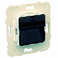 Розетка USB кінцева подвійна із заземленням Efapel Apolo IP20 чорний матовий 50384 TPM