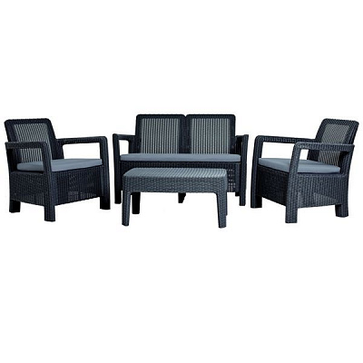 Комплект мебели Corfu Tarifa антрацит