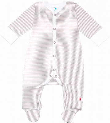 Комбінезон Minikin коричневі смужки р.62 у смужку 198050362