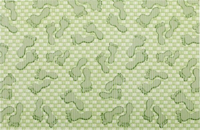 Килимок для ванної кімнати Oncu grup Декомарін ПВХ ASSORTI 65х100 (1000003009) зелений