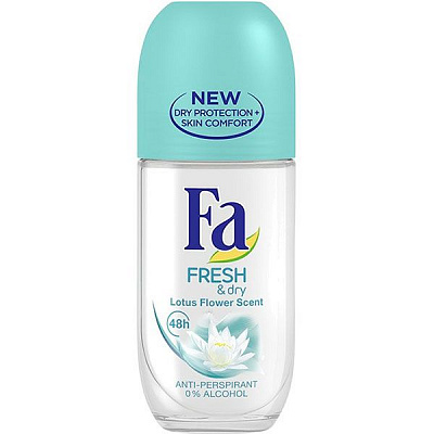 Антиперспирант для женщин Fa Fresh & Dry Fresh & Dry Квітка Лотоса 50 мл
