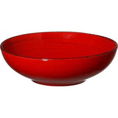 Тарілка супова Antique red 18 см Bella Vita